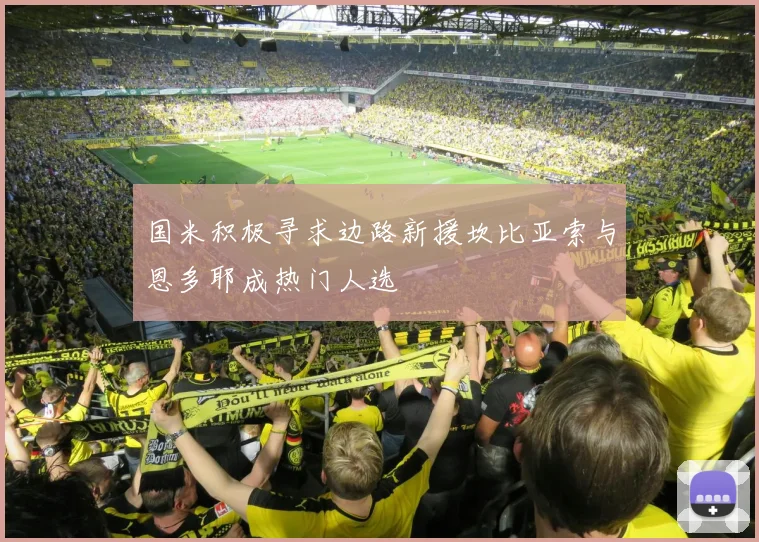 国米积极寻求边路新援坎比亚索与恩多耶成热门人选